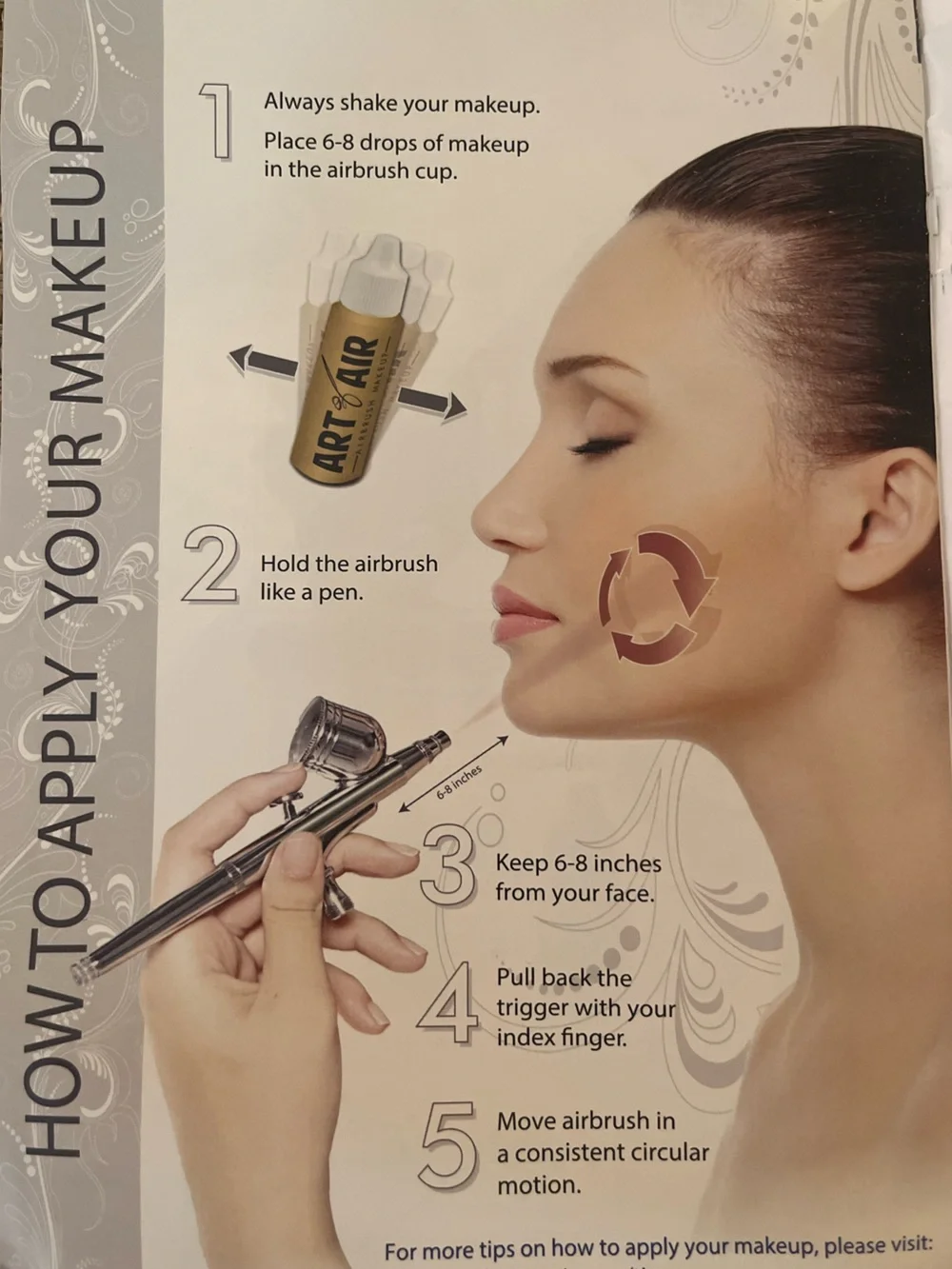 Art of Air Airbrush Liquid Foundation Starting Set — Natural Beige/Tan Shades